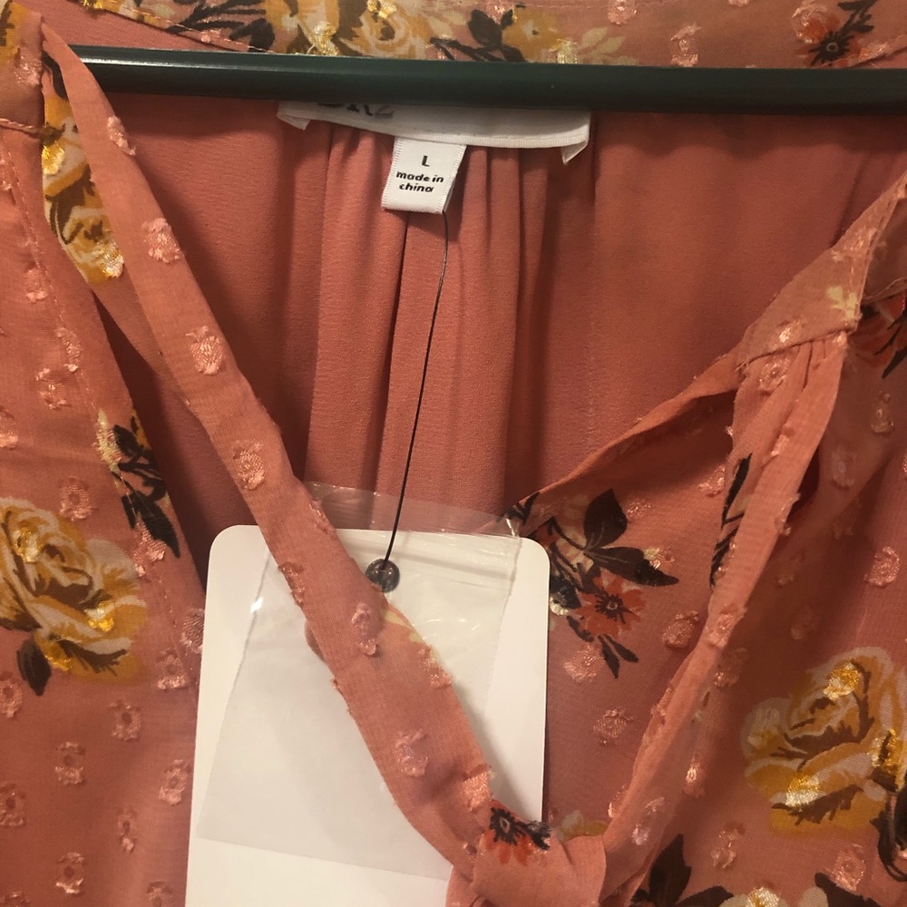 Pink blouse